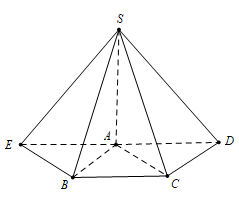  Cho hình chóp S.ABCD có đáy ABCD là hình vuông cạnh a, SA vuông góc với mặt p (ảnh 1)