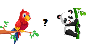Which animal is a bird? (ảnh 1)