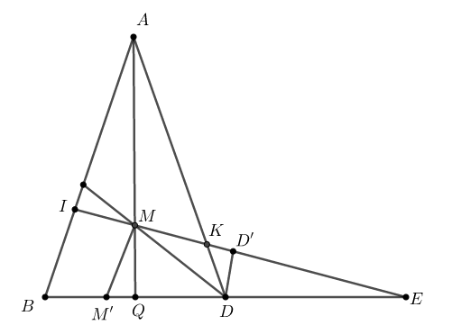 Cho tứ diện đều ABCD có cạnh bằng a. Gọi M,N\ lần lượt là trọng tâm các tam giác ABD,ABC và E là điểm đối xứng  (ảnh 2)