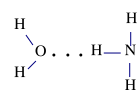 Trong dung dịch NH3 (hỗn hợp NH3 và H2O) tồn tại số loại liên kết hydrogen là (ảnh 2)