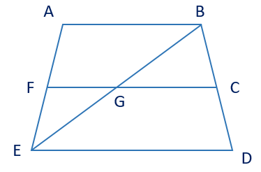  Chọn đáp án đúng. A. góc ABC và góc CDE là hai góc kề nhau (ảnh 1)