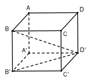Cho hình lăng trụ đứng ABCD.A′B′C′D′ có đáy là tứ giác đều cạnh a, biết rằng  (ảnh 1)