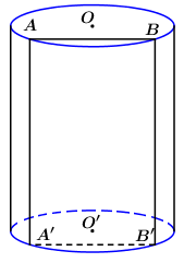 Một hình trụ có diện tích xung quanh là  (ảnh 1)