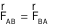 Biểu thức của định luật III Newton được viết cho hai vật tương tác A và B (ảnh 2)