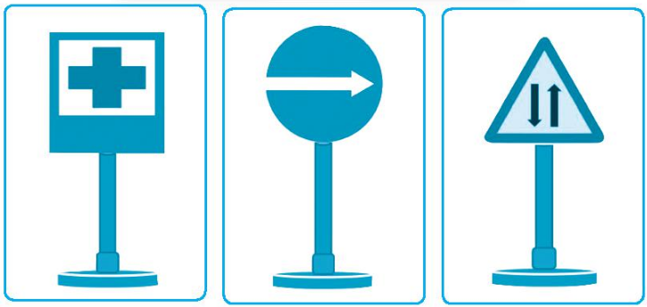 Nhận diện các biển báo giao thông hình chữ nhật và ý nghĩa  Trung tâm Đào  tạo Lái xe Miền Nam