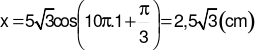  Một chất điểm dao động điều hoà có phương trình li độ theo thời gian là: (ảnh 4)
