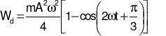  Phương trình dao động điều hoà của một chất điểm dao động là: x= A cos ( wt 2pi/3 ) cm. Biểu thức động năng của nó biến thiên theo thời gian là D. . (ảnh 2)
