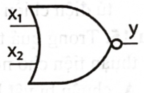  Kí hiệu cổng logic ở hình vẽ bên là kí hiệu của cổng (ảnh 1)