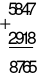  Con hãy chọn đáp án đúng nhấtTính: 5 847 + 2 918 (ảnh 1)