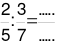 Thực hiện phép tính: 2/5 : 3/7 =  (ảnh 1)