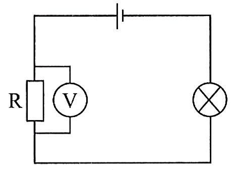 a) Ba điện trở R1 = 5 Ω, R2 = 8 Ω , R3 = 15 Ω được mắc vào mạch điện như hình vẽ. Vôn kế chỉ 1,5 V. Xác định số chỉ của ampe kế và hiệu điện thế giữa hai điểm A và B.b) Cho sơ đồ mạch điện nh (ảnh 2)