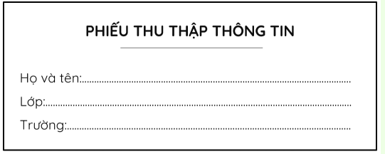 Yêu cầu: Thảo luận để tìm cách giúp đỡ bạn có hoàn cảnh khó khăn.Trên đây là phiếu thu thập thông tin về bạn có hoàn cảnh khó khăn. Phiếu còn thiếu thông tin nào? (ảnh 1)