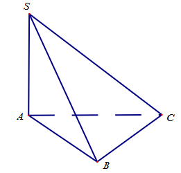 Cho hình chóp  S . A B C  có  S A ⊥ ( A B C ) , tam giác  A B C  đều cạnh  a  và  S A = a  (tham khảo hình vẽ). Góc giữa đường thẳng  S C  và mặt phẳng  ( A B C )  bằng (ảnh 1)