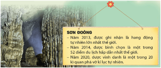 Hang Sơn Đoòng được UNESCO công nhận là “Di sản thiên nhiên thế giới” năm bao nhiêu? (ảnh 1)