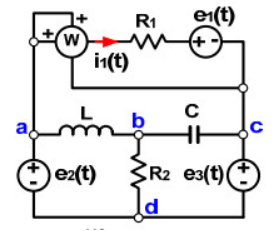  Cho R1 = 7; R2 = 6; L = 0,24H; C = 0,01F;  ; Tổng công suất phản kháng tiêu thụ trên Tải là .... [VAR] (ảnh 1)