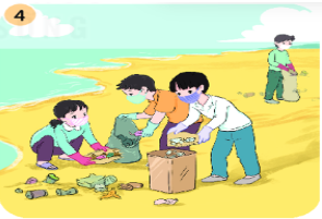  Quan sát và nói tên việc làm trong tranh? (ảnh 1)