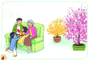  Quan sát tranh và đoán tên bài tập đọc:  (ảnh 1)
