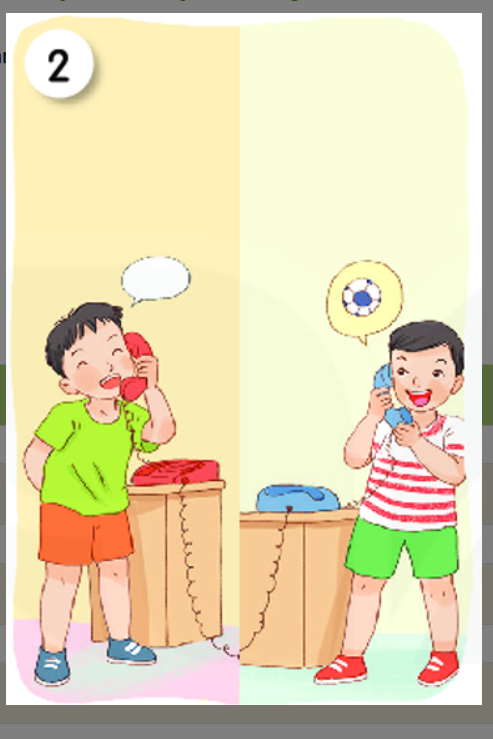  Quan sát tranh và chỉ ra hoạt động của bạn nhỏ trong tranh? (ảnh 1)