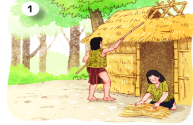  Quan sát tranh và nêu nội dung của tranh? (ảnh 1)
