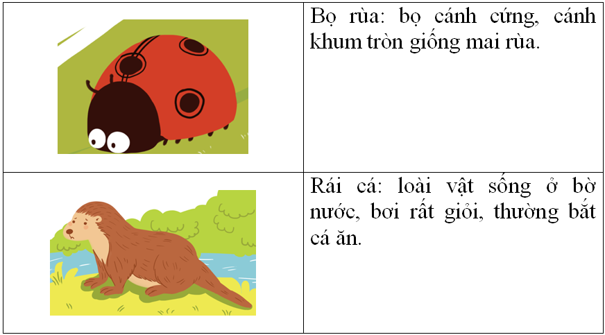 Em hãy nối tranh của con vật phù hợp với đặc điểm của con vật đó? (ảnh 2)