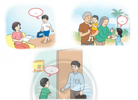 Quan sát tranh, dự đoán tình huống trong tranh: (ảnh 1)