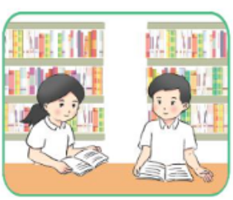  Em hãy quan sát hình và điền từ phù hợp vào chỗ trống sau “Giờ ....” (ảnh 1)