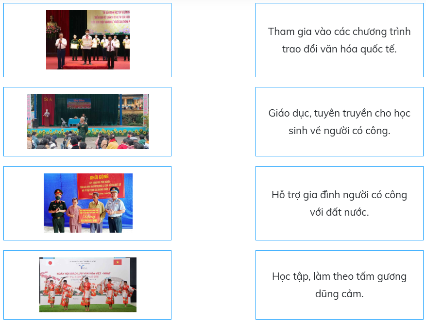 Nối chọn đáp án đúng. (ảnh 1)