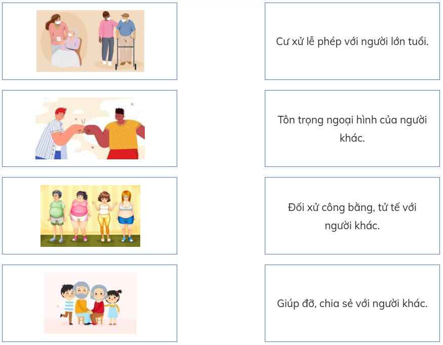 Nối và chọn đáp án đúng. (ảnh 1)