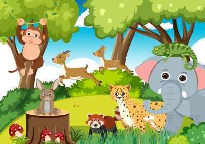 Bức tranh thể hiện hình ảnh của môi trường sống nào sau đây? (ảnh 1)