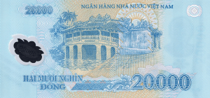 Hình ảnh Chùa Cầu ở phố cổ Hội An được in (ảnh 1)