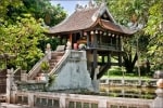 Chọn từ đúng để điền vào chỗ trống.  …………………………  …………………………Ngọ Môn (Đại nội Huế)Thác Bản Giốc (Cao Bằng)Chùa Một Cột (Hà Nội)Bến Nhà Rồng (Thành phố Hồ Chí Minh)(Kéo thả hoặc click vào để điề (ảnh 3)