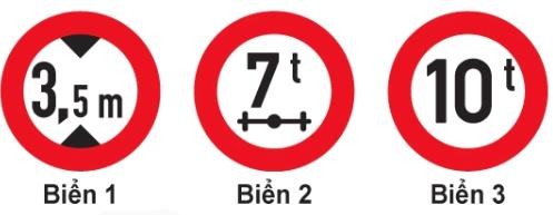  Biển số 2 có ý nghĩa như thế nào?1. Cho phép xe ô tô có tải trọng trục lớn hơn 7 tấn đi qua.2. Cho phép xe ô tô có tải trọng trên trục xe từ 7 tấn trở xuống đi qua. (ảnh 1)
