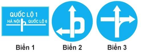  Biển số 1 có ý nghĩa như thế nào?1. Đi thẳng hoặc rẽ trái trên cầu vượt.2. Đi thẳng hoặc rẽ phải trên cầu vượt.3. Báo hiệu cầu vượt liên thông. (ảnh 1)