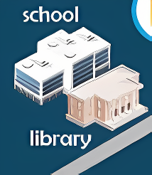  Listen and choose.(Audio name: Unit 5_)Where’s the library? (ảnh 4)