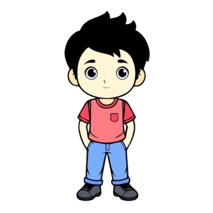  Read and choose.My brother has short blond hair. (ảnh 1)