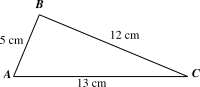 Cho tam giác   A B C   có   A B = 5 c m , B C = 12 c m   và   C A = 13 c m .   Tính số đo góc   C   (làm tròn kết quả đến phút). (ảnh 1)