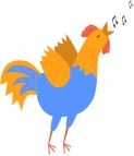  Nối cho đúng tiếng kêu của mỗi con vật sau.1. a. Ò...ó...o2. b. Bò...ò... (ảnh 2)