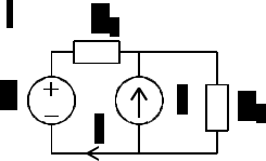 Xác định dòng điện I trong mạch như hình vẽ. Biết E=100V; J=6A; R1=6Ω; R2=10ΩA I= -4AB I= 6,25AC I= 10A (ảnh 1)