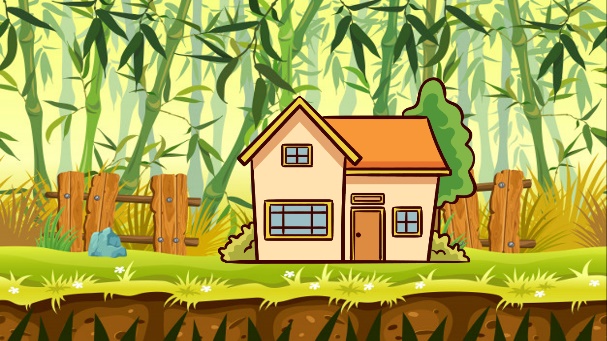  Điền tiếng còn thiếu vào chỗ trống.Nhà bà có …. tre. (ảnh 1)