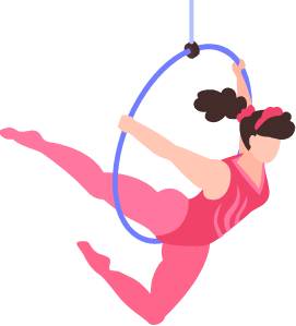  Nối từ với hình ảnh tương ứng 1. a. nhào lộn2.  b. bàn tròn3. c. bòn bon (ảnh 3)