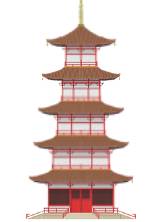  Nối từ với hình ảnh tương ứng 1. a. ngọn tháp2.  b. sấm chớp 3. c. tập hát (ảnh 1)