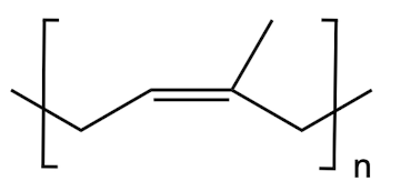 Polyisoprene tạo nên cao su thiên nhiên có cấu trúc như sau:Một đoạn mạch polyisoprene có phân tử khối là 544 000 amu chứa bao nhiêu mắt xích? (ảnh 1)