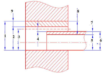  Hình bên dưới, kích thước Td là kích thước nào bên dưới? (ảnh 1)