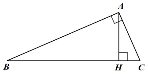 Cho tam giác ABC vuông tại A, đường cao AH có AC = 15 cm, CH = 6 cm. Tỉ số lượng giác  cos B  bằng (ảnh 1)
