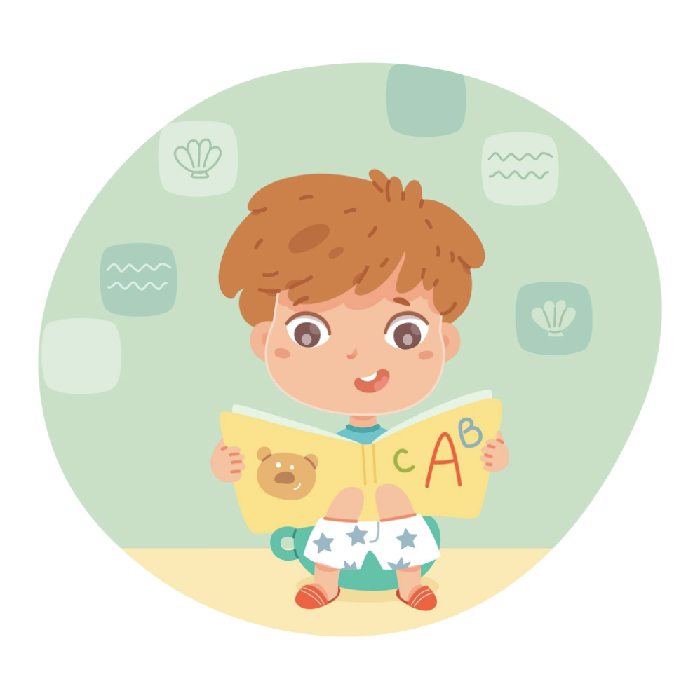 Listen and choose. 
What is the boy looking at? (ảnh 1)