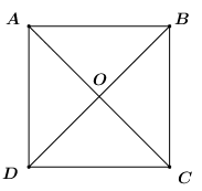 Cho hình vuông A B C D . Khẳng định sai là (ảnh 1)