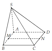 Cho hình chóp S . A B C D có đáy là hình bình hành. Gọi M , N là trung điểm A B , C D . Tìm mệnh đề đúng? (ảnh 1)
