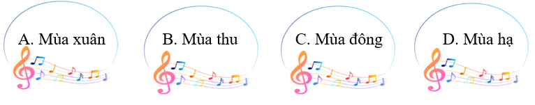 Bài đọc nói về mùa nào trong năm?
 (ảnh 1)