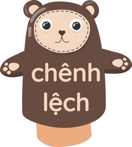 Chọn từ có một tiếng chứa vần 'ênh', một tiếng chứa vần 'êch'.
 (ảnh 1)