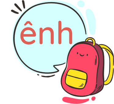 Từ “hếch” chứa vần nào dưới đây:
 (ảnh 3)